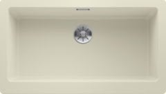 Blanco VINTERA XL 9 UF Tezgaha Sıfır / Tezgah Altı Granit Soft Beyaz  Evye 526803