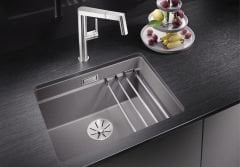 Blanco Etagon 500 U Tezgah Altı  Damlalıksız Granit VOLCANO GRİ Evye 527258