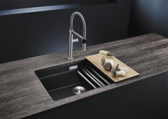 Blanco Etagon 700 U Tezgah Altı Tek Hazneli Damlalıksız Kaya Gri Granit Evye - 525168