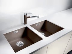 Blanco Subline 400 U Tezgah Altı Damlalıksız Granit Volcano Gri 527349