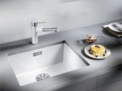 Blanco Subline 500 U Tezgah Altı Damlalıksız Granit Kaya Gri Evye - 523433