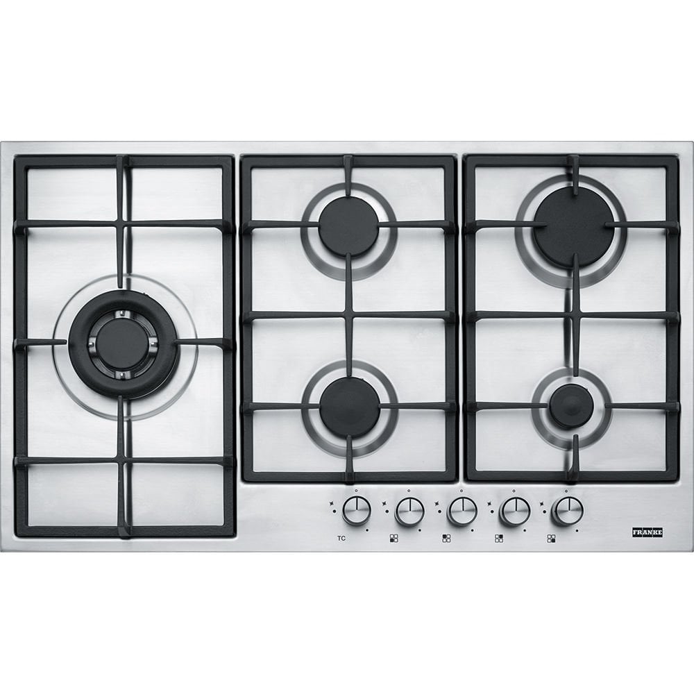 Franke Smart Linear FHNL 905 4G TC XS C Inox 5 Gözlü 90 lik Ankastre Ocak - 106.0489.673