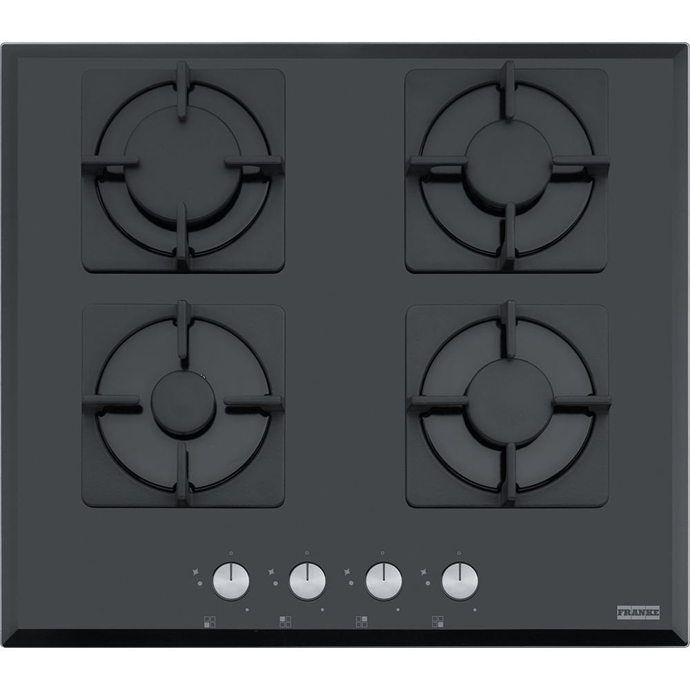 Franke Smart Linear Square FHNS 604 4G BK C Black 4 Gözlü Siyah Cam Ocak - 106.0489.940