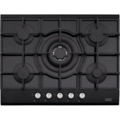 Franke Smart Linear FHNG 705 4G TC BK C Black 5 Gözlü 70 Cm Siyah Cam Ankastre Ocak - 106.0490.179