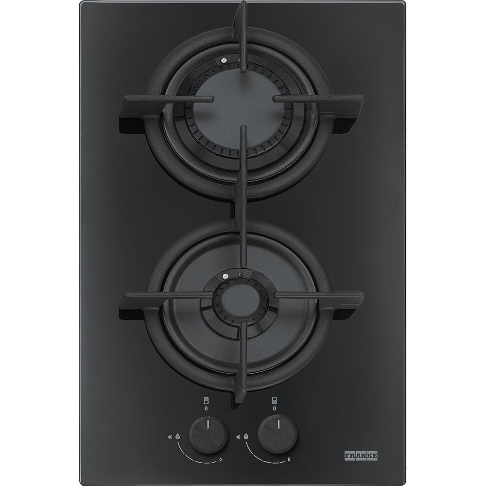 Franke Mythos FHCR 302 2G HE BK C Black  2 Gözlü Siyah Cam Ankastre Ocak - 106.0374.278