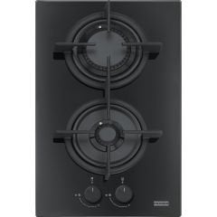 Franke Mythos FHCR 302 2G HE BK C Black  2 Gözlü Siyah Cam Ankastre Ocak - 106.0374.278