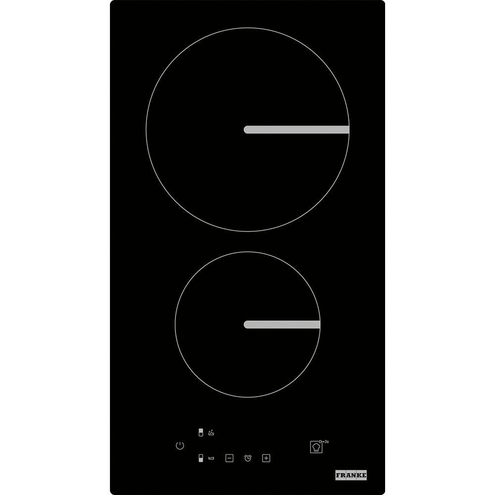Franke FBI 5322 6R/500 FSM 302 I BK Black 2 Gözlü Tezgah Üstü / Tezgaha sıfır İndüksiyonlu Ocak - 108.0606.106