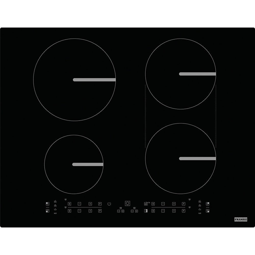 Franke FBI 5322 6R/500 FSM 654 I B BK Black  4 Gözlü 65 Cm Tezgah Üstü / Tezgaha Sıfır  İnduksiyonlu Siyah Ankastre Ocak - 108.0606.108