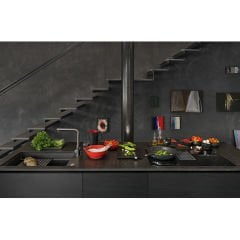 Franke Mythos FMY 839 HI 2.0 Black  4 Gözlü Davlumbazli  Tezgah Üstü/ İnduksiyonlu Ankastre Ocak - 340.0597.249