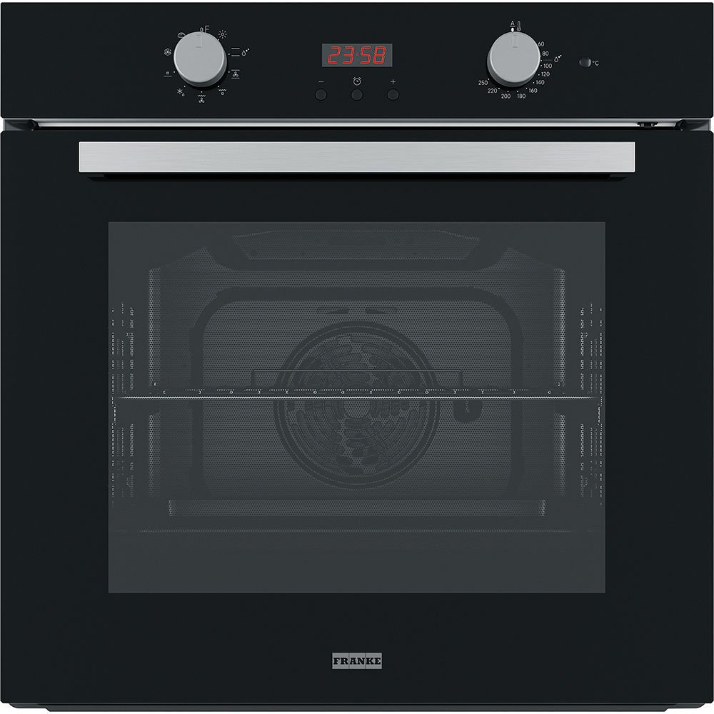 Franke Linear FSL 86 H BK Black Dijital Siyah Cam Ankastre Fırın - 116.0609.447