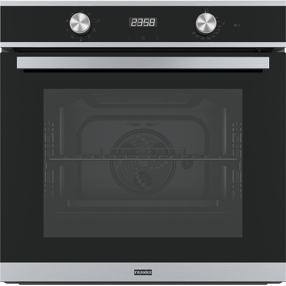 Franke Smart FSM 86 H XS Inox + Nero Dijital Siyah Ankastre Fırın - 116.0605.990