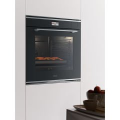 Franke Mythos FMY 99 HS XS Inox + Nero Buharlı Pişirme Özellikli Ankastre Siyah Fırın - 116.0613.706