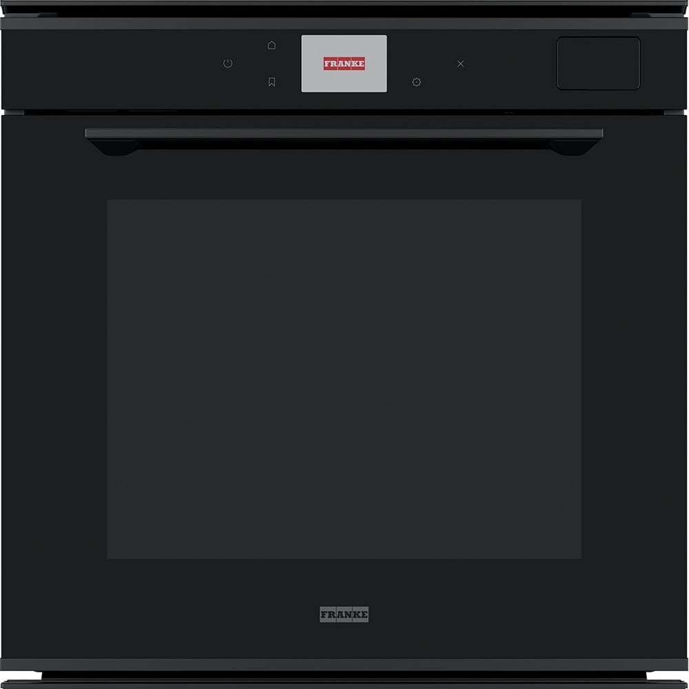 Franke Mythos FMY 99 HS BK Stainless Steel Black-Glass Black Buharlı Pişirme Özellikli Ankastre Siyah Fırın - 116.0613.707