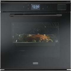 Franke Mythos FMY 99 HS BK Stainless Steel Black-Glass Black Buharlı Pişirme Özellikli Ankastre Siyah Fırın - 116.0613.707