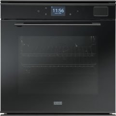 Franke Mythos FMY 99 HS BK Stainless Steel Black-Glass Black Buharlı Pişirme Özellikli Ankastre Siyah Fırın - 116.0613.707