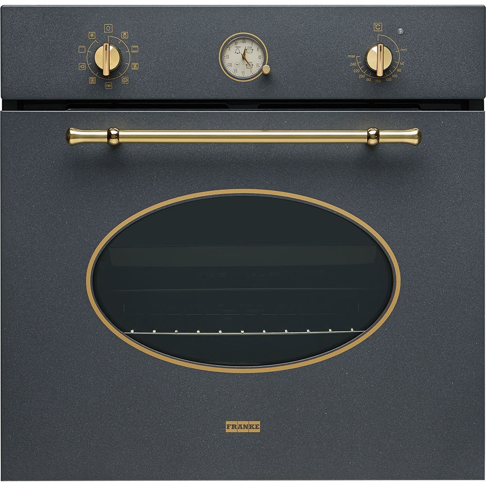 Franke Classic Line  CL 85 M GF Grafite Rustik Ankastre Fırın - 116.0271.388