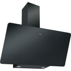 Franke Glass Linear Vertical  FPJ 915 V BK A Black 90 Cm Eğik Siyam Cam Duvar Tipi Davlumbaz - 110.0361.902