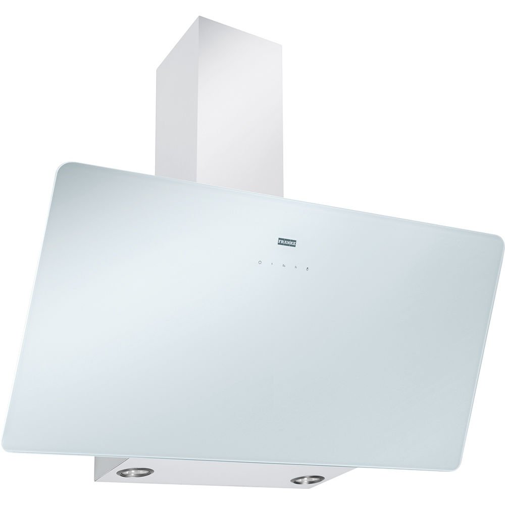 Franke Vertical  FPJ 915 V WH A White Glass Beyaz Cam 90 cm Duvar Tipi Dalumbaz - 110.0361.907