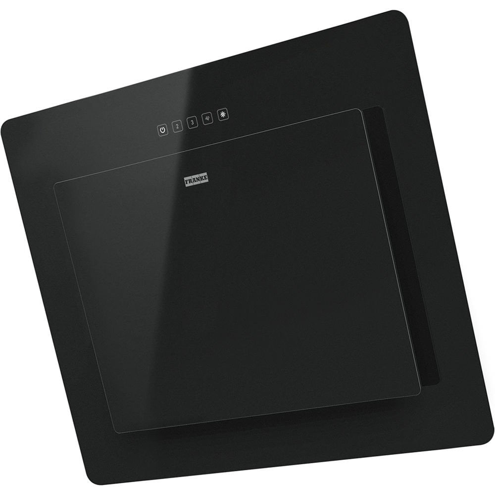 Franke Neo  FNO 605 BK Black Siyah Cam Eğik 60 Cm Duvar Tipi Davlumbaz - 330.0591.778