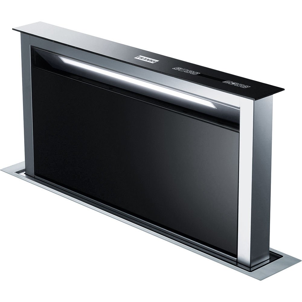 Franke Downdraft FDW 908 IB XS Paslanmaz Çelik - Siyah Asansör Tipi  90 Cm Davlumbaz - 110.0365.588