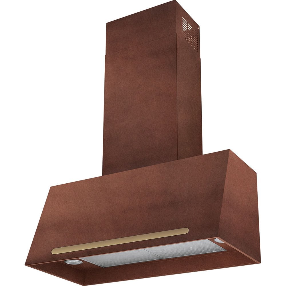 Franke Trendline Plus  FCO 70 CO Copper  70 Cm Bronz Rustik Duvar Tipi Davlumbaz - 321.0576.467