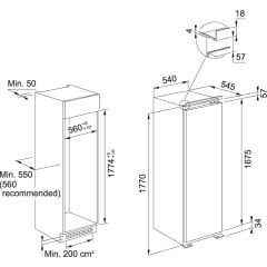 Franke FSDR 330 V E Ankastre Soğutucu - 118.0740.201