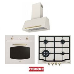 Franke Classic Line Serisi 60 Cm 3 Lü Krem Ankastre Set
