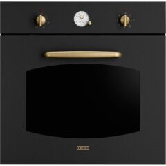 Franke Classic Line Nero  75 Cm  3 Lü Rustik Ankastre Set