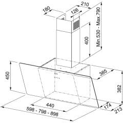 Franke Smart Linear 60 Cm Beyaz Cam 6 lı Ankastre Set
