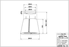Franke Faber Beat Bk Matt F45 Mat Siyah Ada Tipi 43 Cm Davlumbaz - 345.0612.337