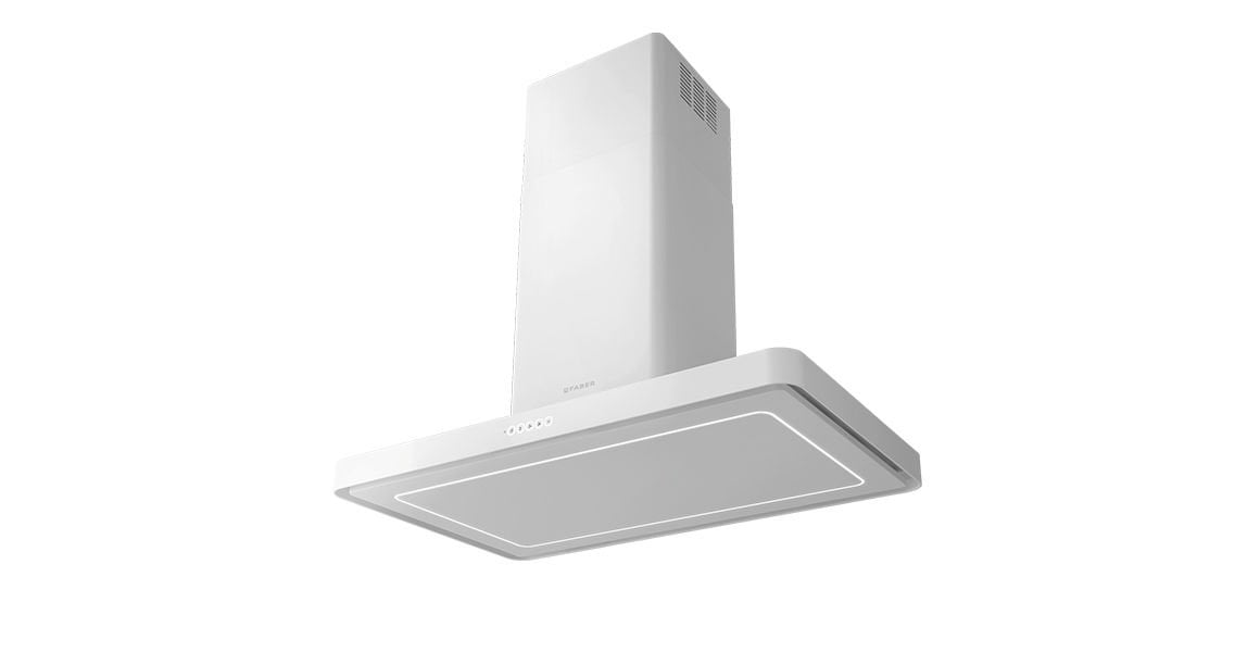 Franke Faber T-LIGHT ISOLA Ev8+ Wh Matt A100  Mat Beyaz Ada Tipi Davlumbaz - 110.0456.265