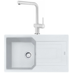 Franke Urban 611-86 Bianco Eviye ve Active Plus Sprialli Armatür Kampanyası