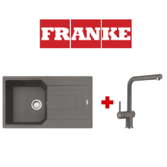 Franke Urban 611-86 Stone Grey Eviye ve Active Plus Sprialli Armatür Kampanyası