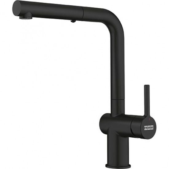 Franke Pull Out Spray Matt Black Spiralli Armatür - 115.0653.382