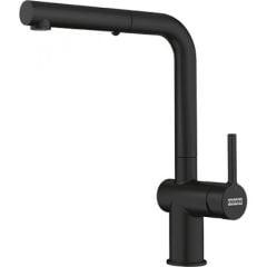 Franke Pull Out Spray Matt Black Spiralli Armatür - 115.0653.382